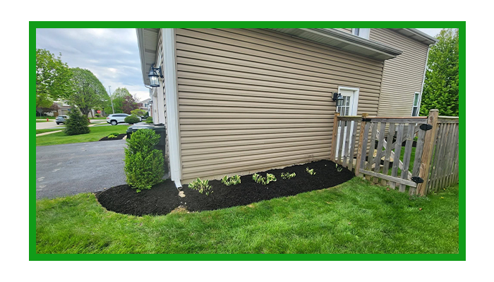 Pristine Finished Garden Landscape